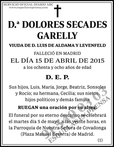 Dolores Secades Garelly